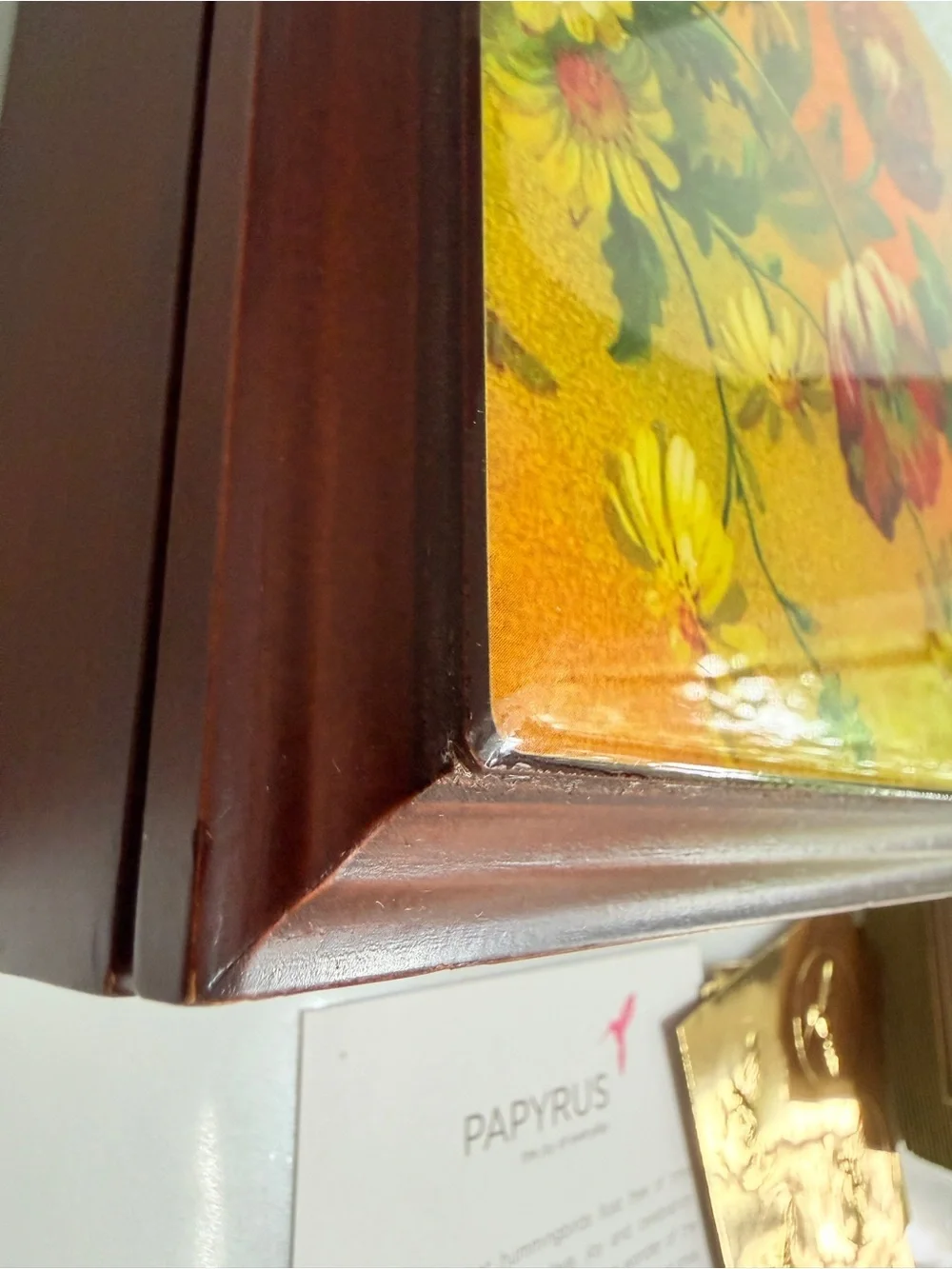 Papyrus Floral Keepsake Box with Cards